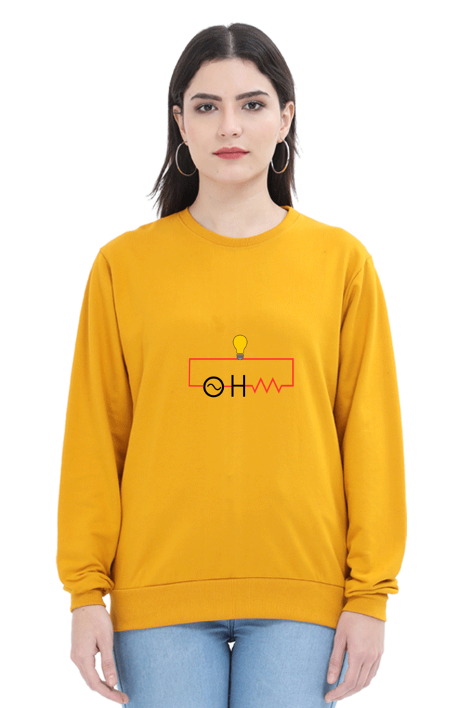 Unisex SweatShirt - OHM (Ω)