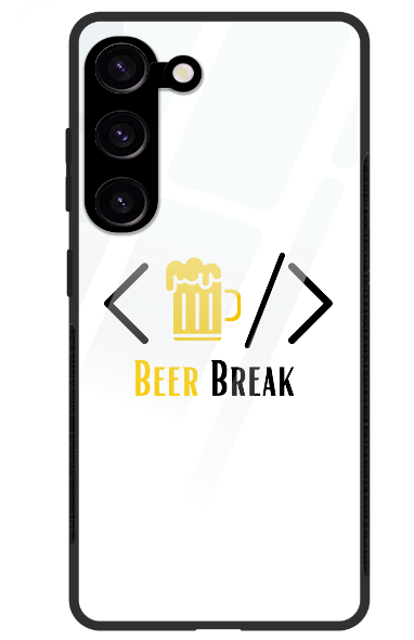 Samsung Glass Case - Beer Break