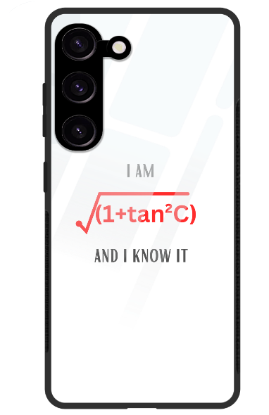 Samsung Glass Case - I am sexy and I know it