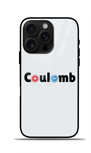 Iphone Glass Case - Coulomb