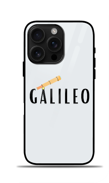 Iphone Glass Case - Galileo