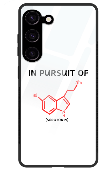 Samsung Glass Case - In Pursuit of Happiness