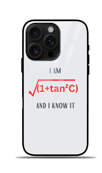 Iphone Glass Case - I am sexy and I know it