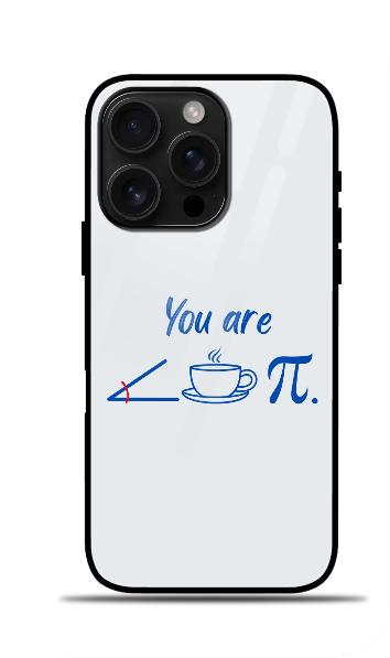 Iphone Glass Case - You are Acutie Pie