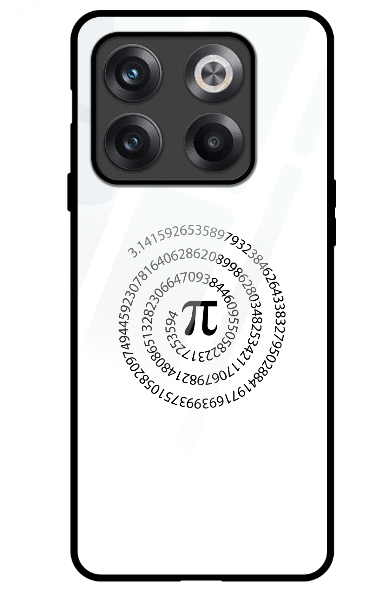 OnePlus Glass Case - Pi Number
