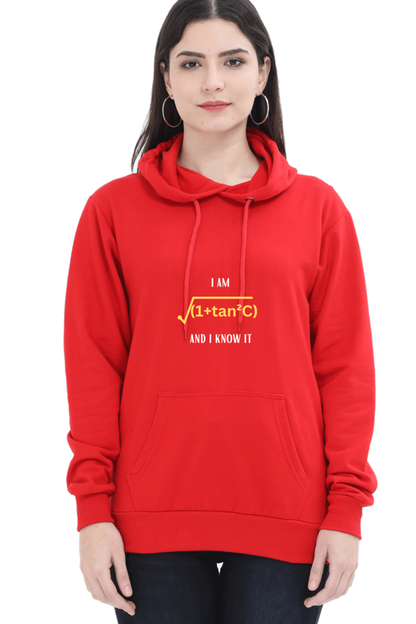 Unisex Hooded SweatShirt Regular Fit - I am sexy and I know it