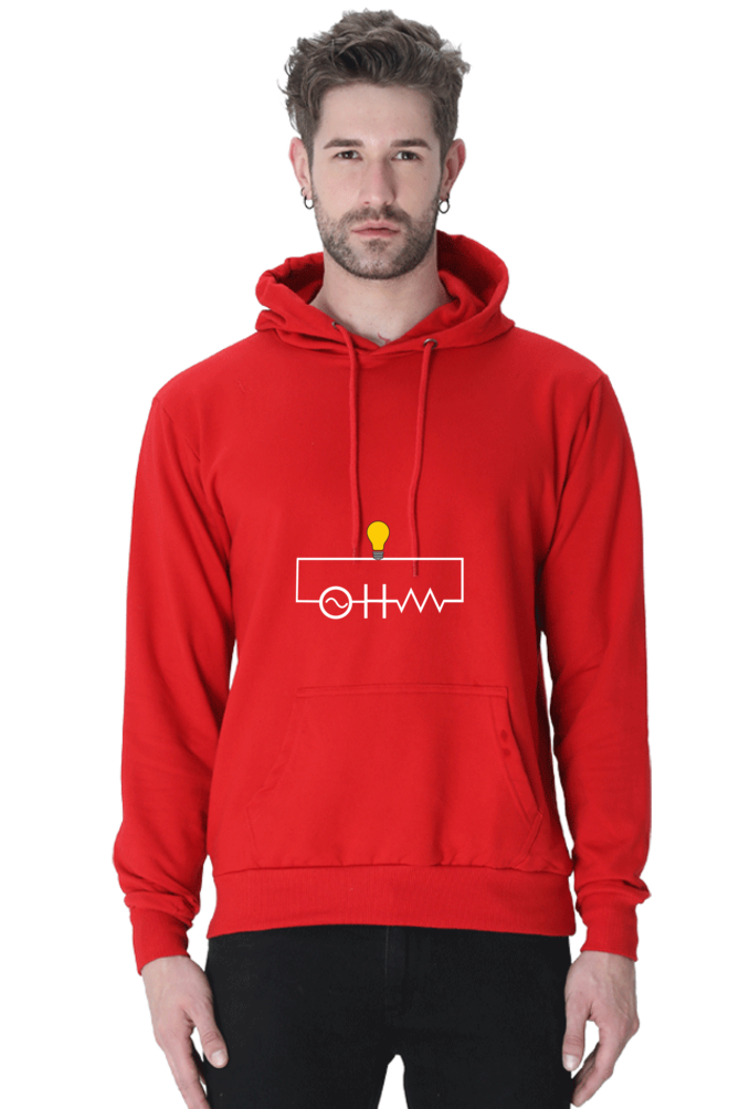 Unisex Hooded SweatShirt - OHM (Ω)