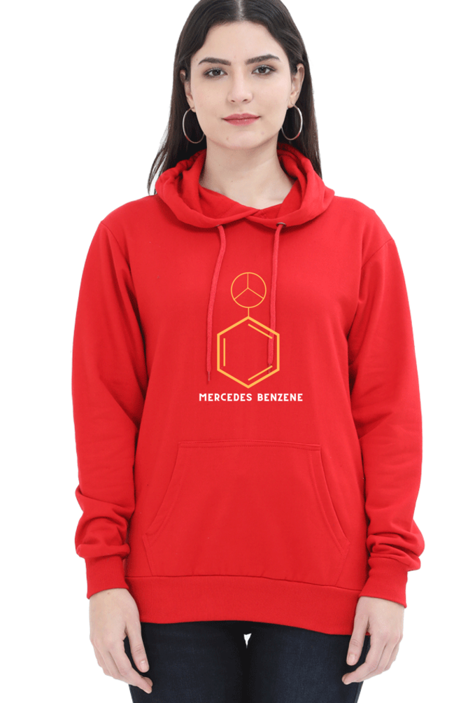 Unisex Hooded SweatShirt Regular Fit- Mercedes Benzene