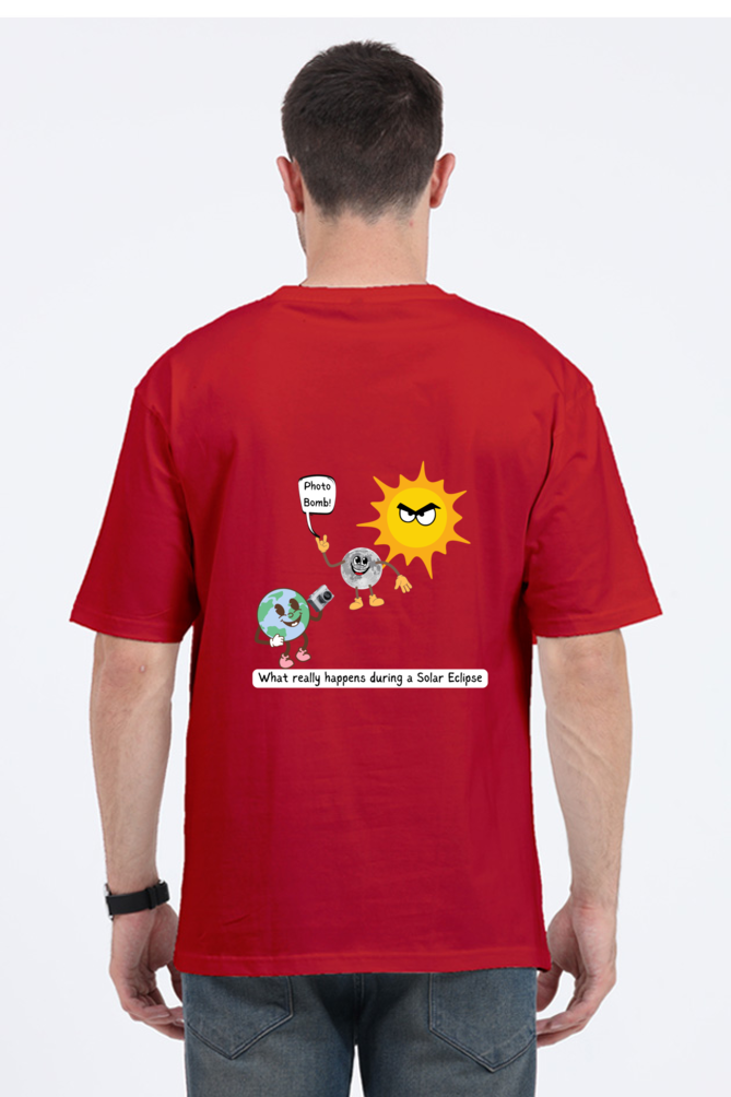 Oversized Classic T-Shirt - Solar Eclipse