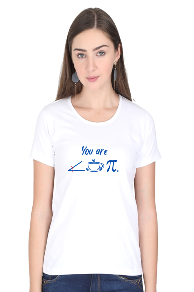 Round Neck Half Sleeve T-Shirt - You are Acutie Pie