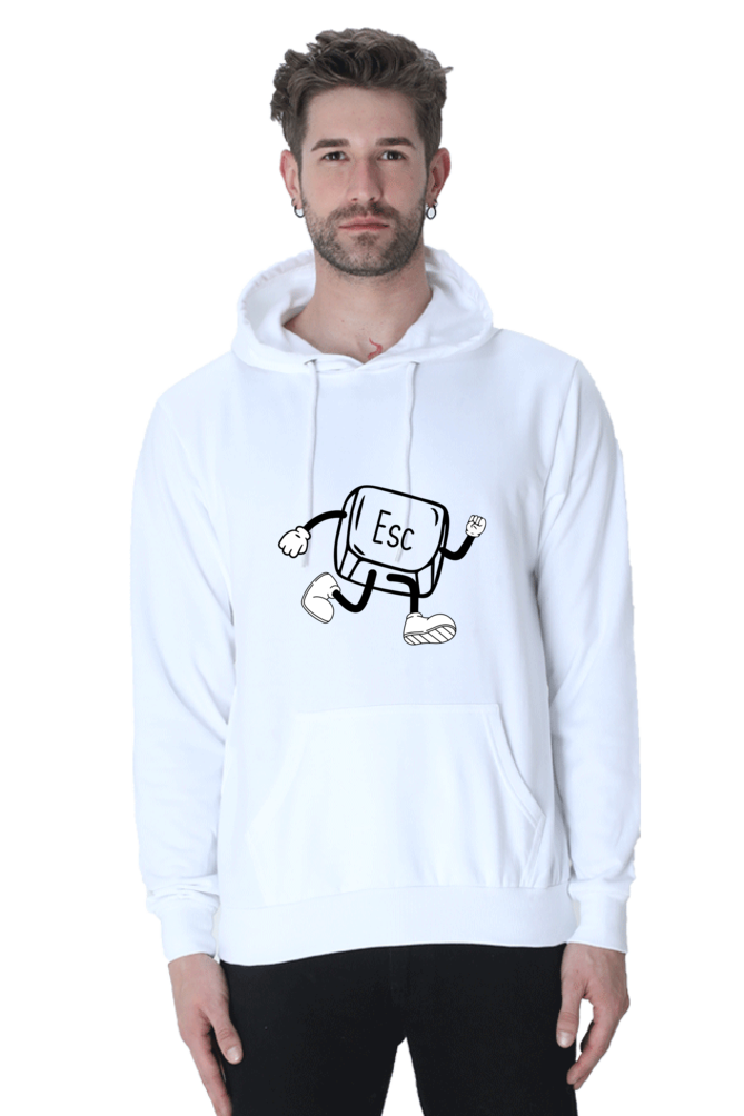 Unisex Hooded SweatShirt - ESC Button (Life Problems)