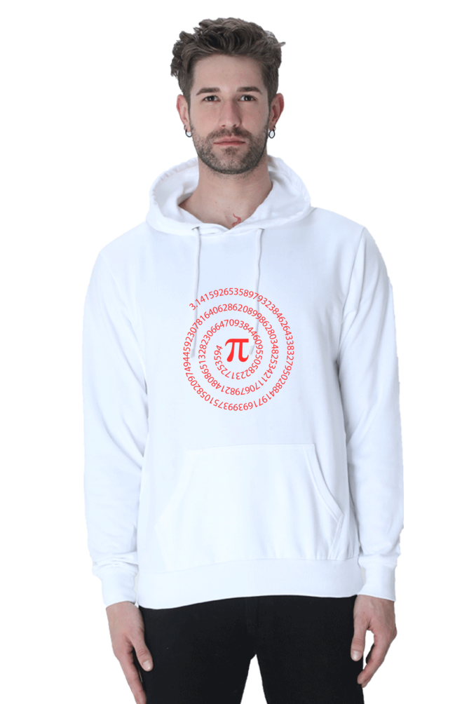 Unisex Hooded SweatShirt Regular Fit -Pi Number