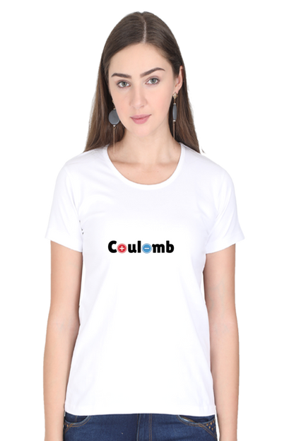 Round Neck Half Sleeve T-Shirt - Coulomb