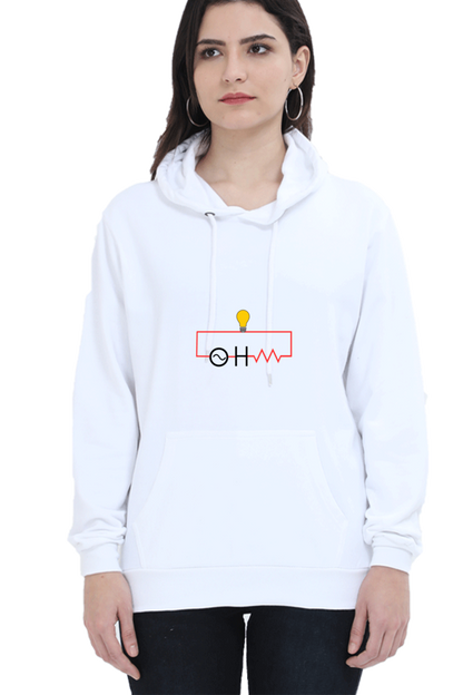 Unisex Hooded SweatShirt - OHM (Ω)