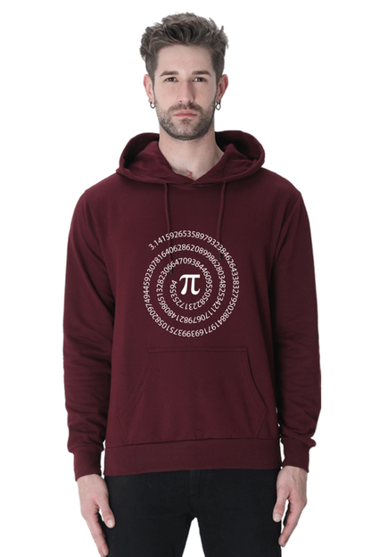 Unisex Hooded SweatShirt Regular Fit -Pi Number