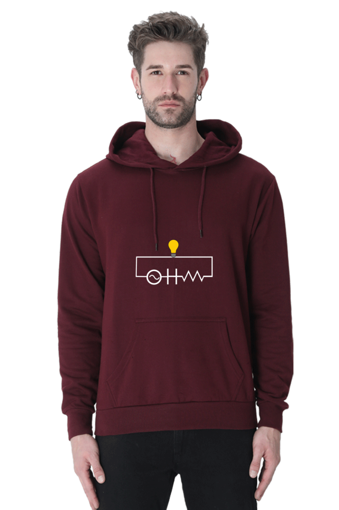 Unisex Hooded SweatShirt - OHM (Ω)