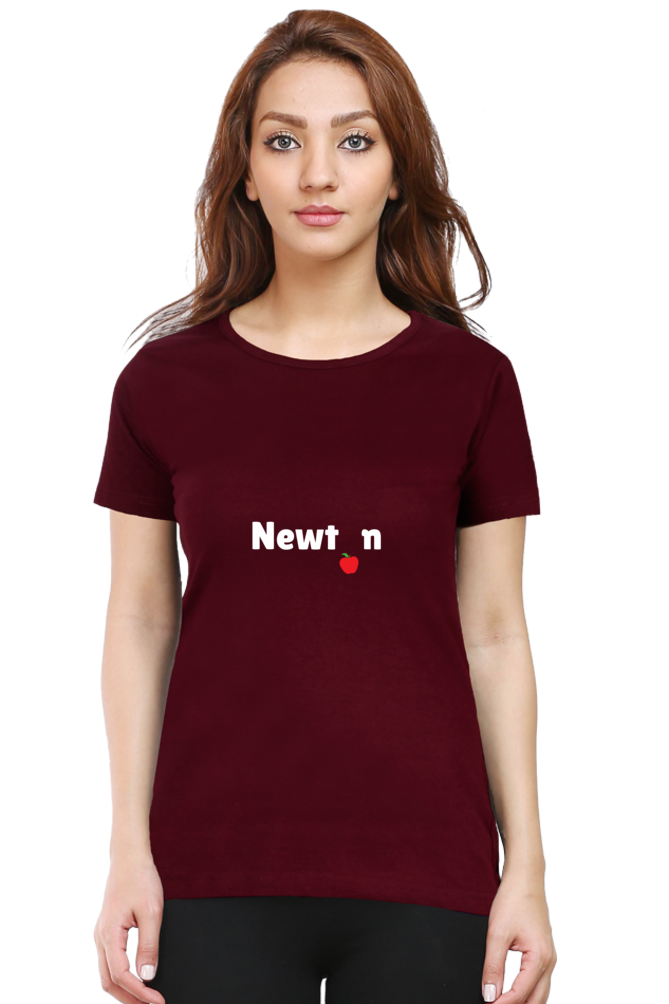 Round Neck Half Sleeve T-Shirt - Newton