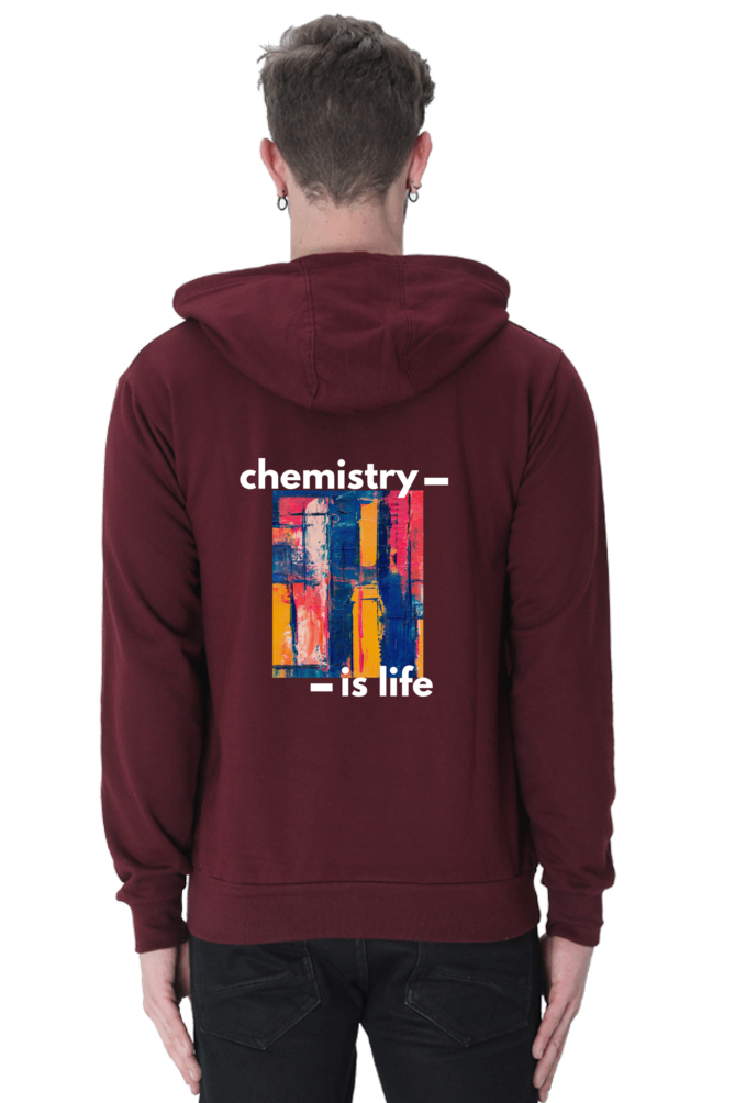 Unisex Hooded SweatShirt Regular Fit - Chemistry is Life