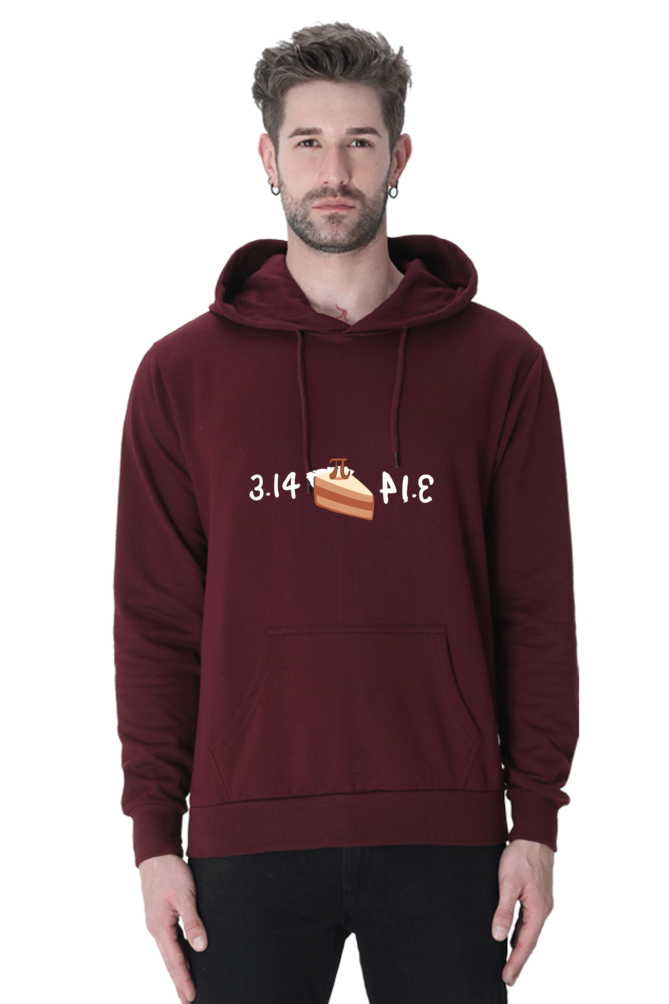 Unisex Hooded SweatShirt Regular Fit - Pi or Pie