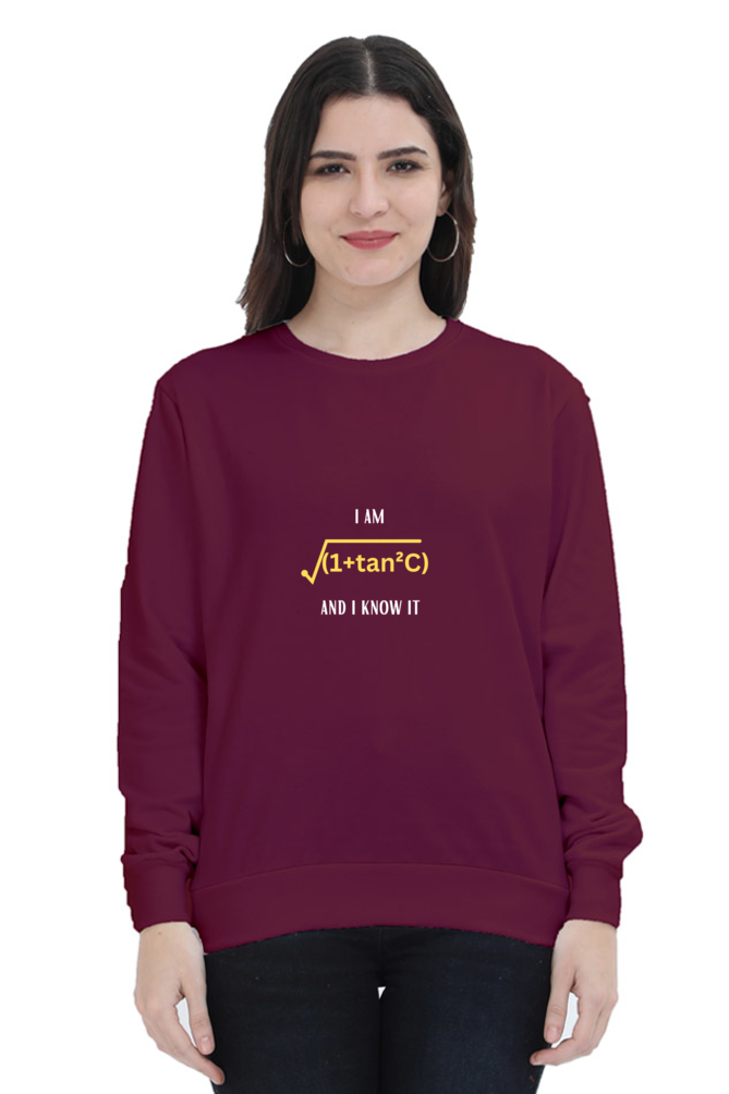 Unisex SweatShirt - I am sexy and I know it