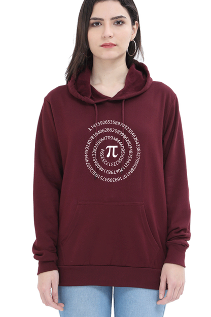 Unisex Hooded SweatShirt Regular Fit -Pi Number