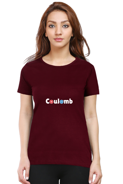 Round Neck Half Sleeve T-Shirt - Coulomb