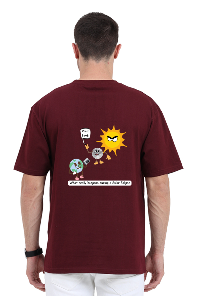 Oversized Classic T-Shirt - Solar Eclipse