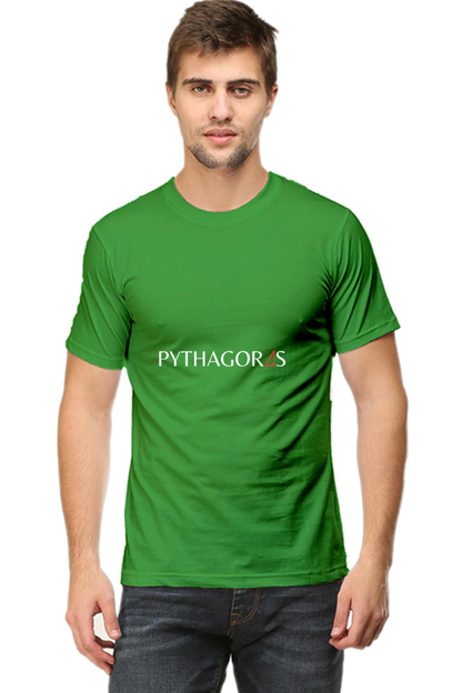 Round Neck Half Sleeve T-Shirt - Pythagoras Theorem