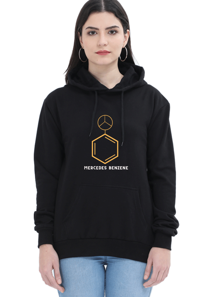 Unisex Hooded SweatShirt Regular Fit- Mercedes Benzene