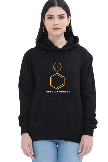 Unisex Hooded SweatShirt Regular Fit- Mercedes Benzene