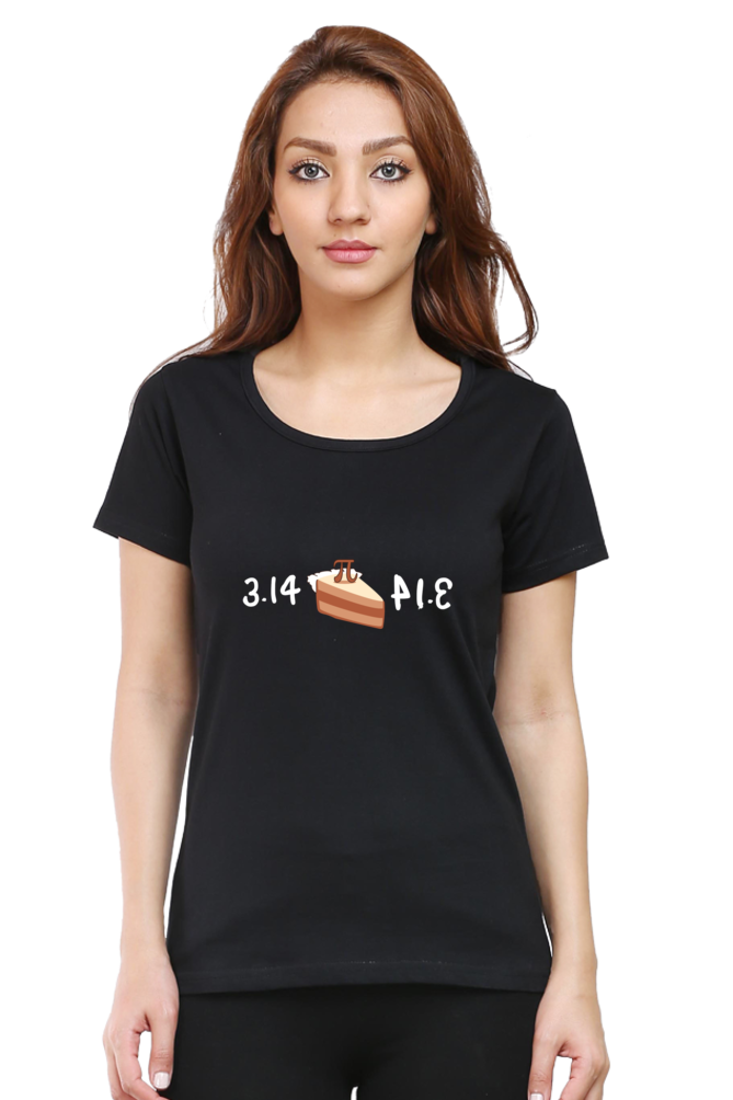 Round Neck Half Sleeve T-Shirt - Pi or Pie