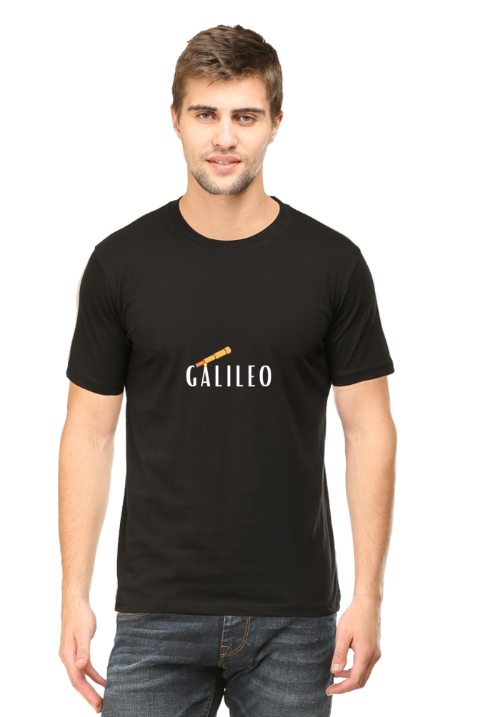 Round Neck Half Sleeve T-Shirt - Galileo