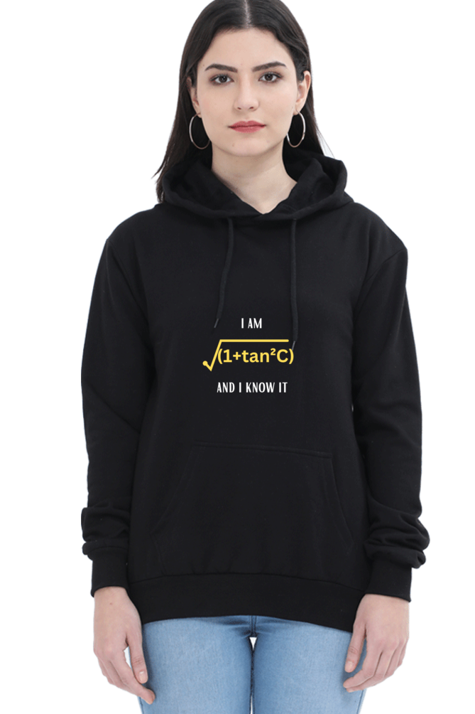 Unisex Hooded SweatShirt Regular Fit - I am sexy and I know it