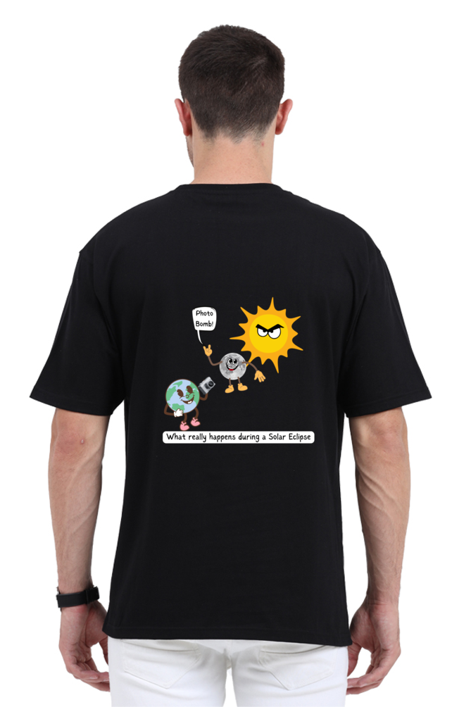 Oversized Classic T-Shirt - Solar Eclipse