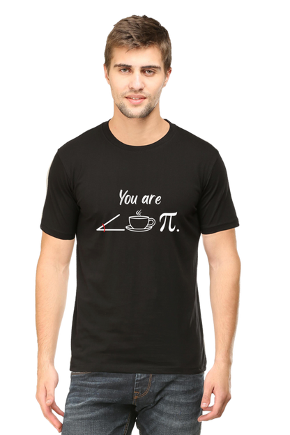 Round Neck Half Sleeve T-Shirt - You are Acutie Pie, Math T-Shirt