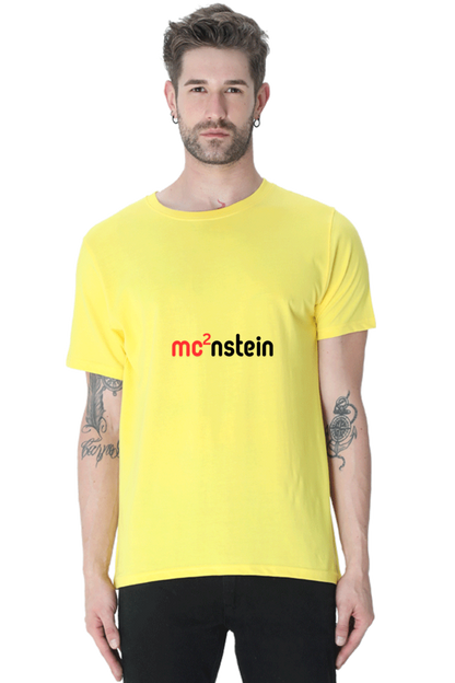 Round Neck Half Sleeve T-Shirt - Einstein