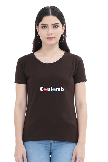 Round Neck Half Sleeve T-Shirt - Coulomb