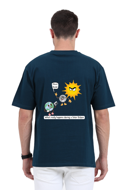 Oversized Classic T-Shirt - Solar Eclipse