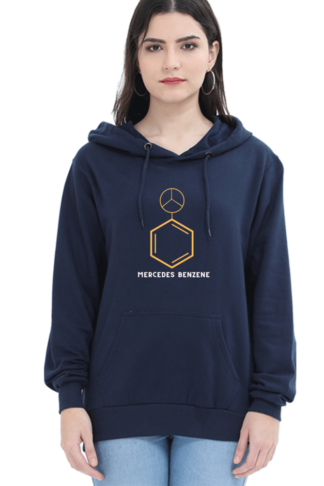 Unisex Hooded SweatShirt Regular Fit- Mercedes Benzene