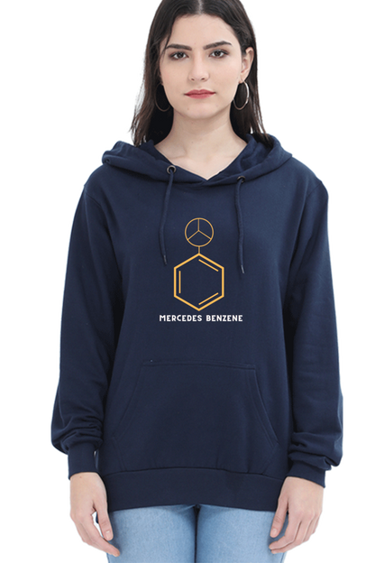 Unisex Hooded SweatShirt Regular Fit- Mercedes Benzene