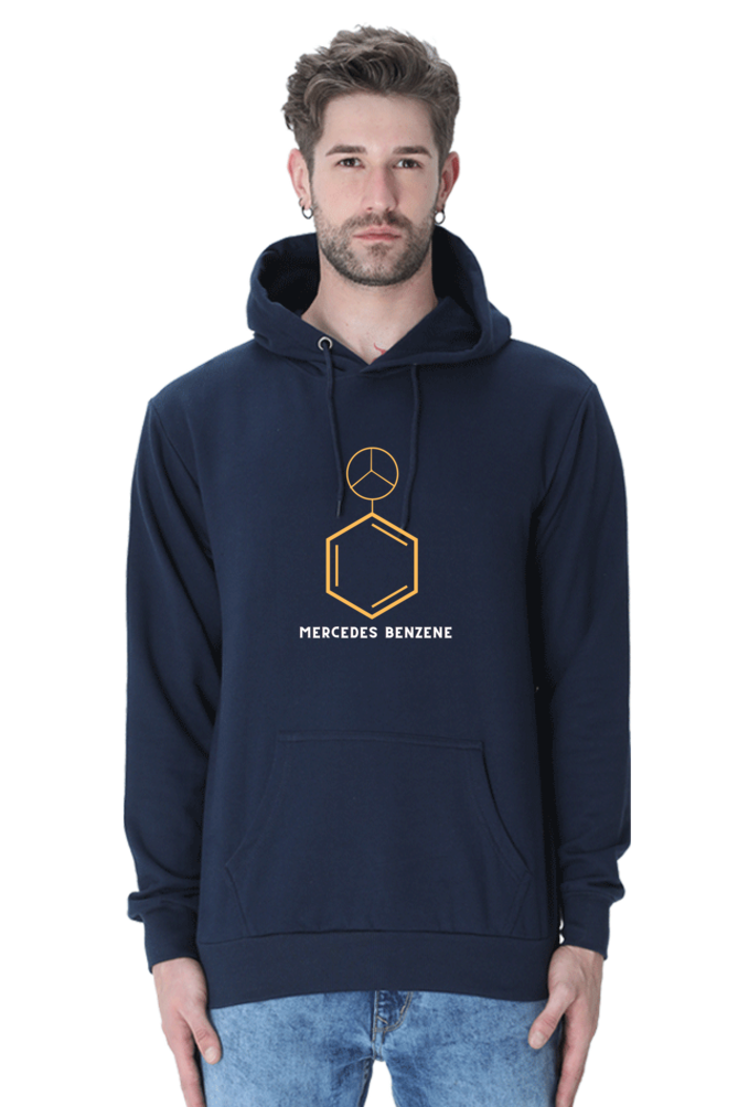 Unisex Hooded SweatShirt Regular Fit- Mercedes Benzene