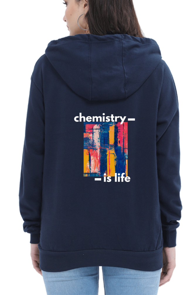 Unisex Hooded SweatShirt Regular Fit - Chemistry is Life