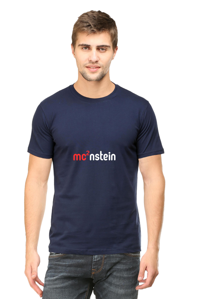 Round Neck Half Sleeve T-Shirt - Einstein