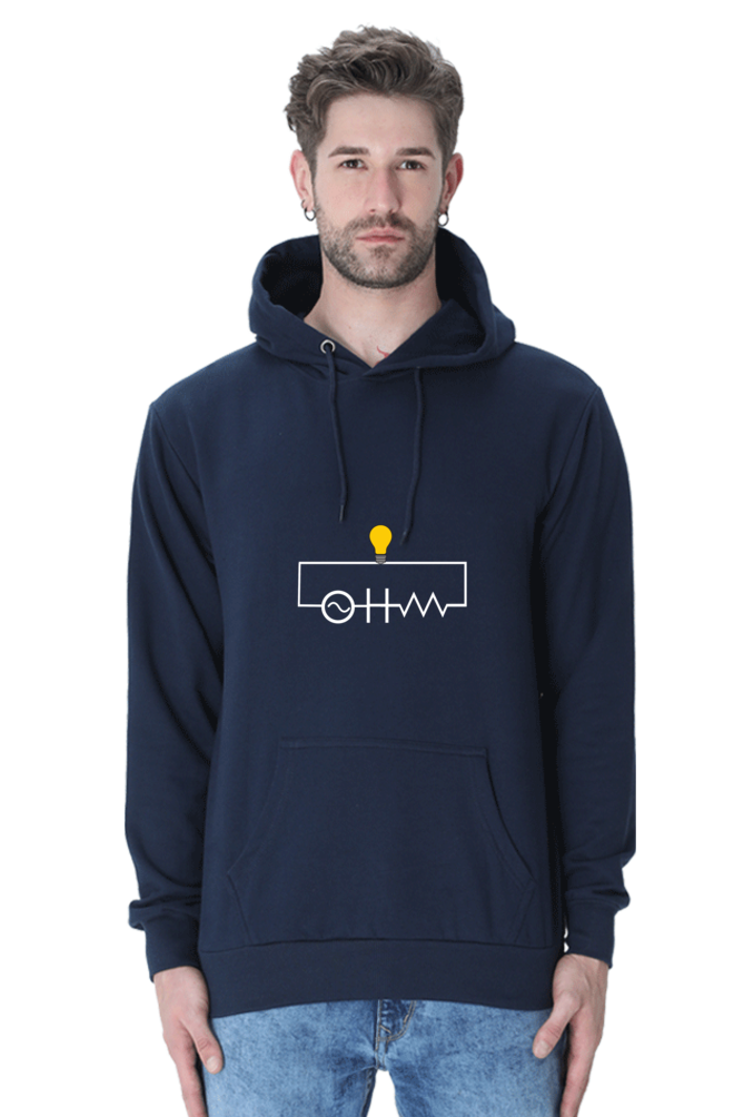 Unisex Hooded SweatShirt - OHM (Ω)