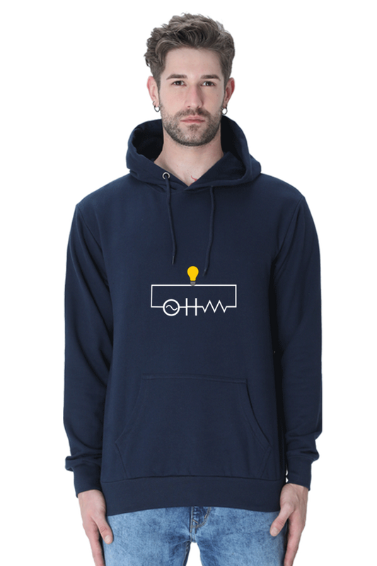 Unisex Hooded SweatShirt - OHM (Ω)