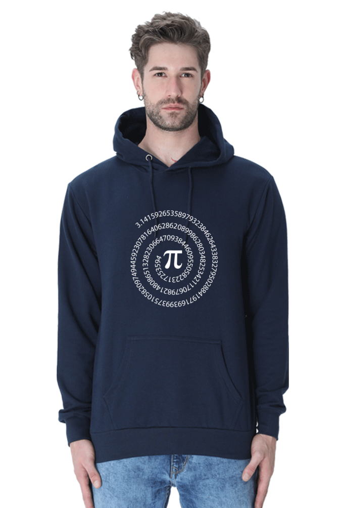 Unisex Hooded SweatShirt Regular Fit -Pi Number