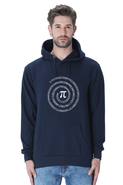 Unisex Hooded SweatShirt Regular Fit -Pi Number