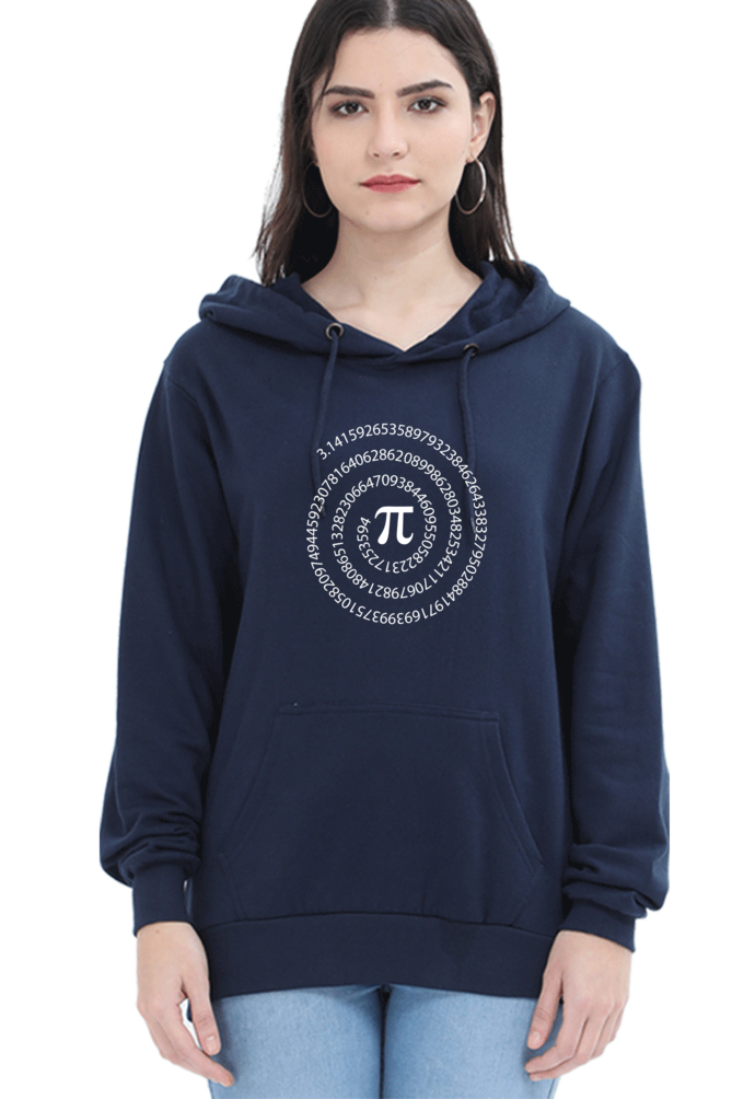 Unisex Hooded SweatShirt Regular Fit -Pi Number