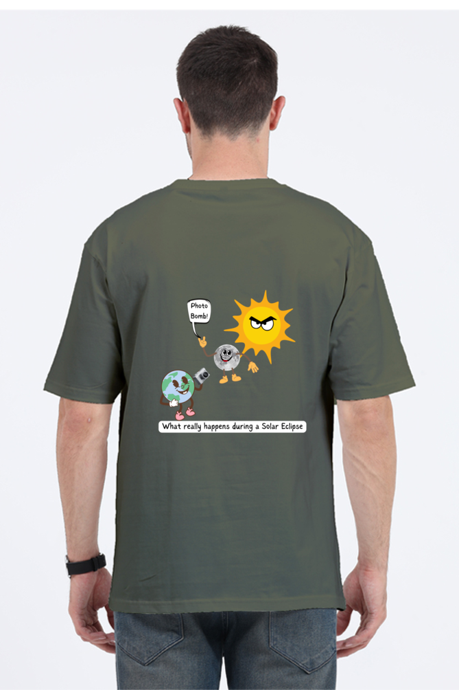 Oversized Classic T-Shirt - Solar Eclipse