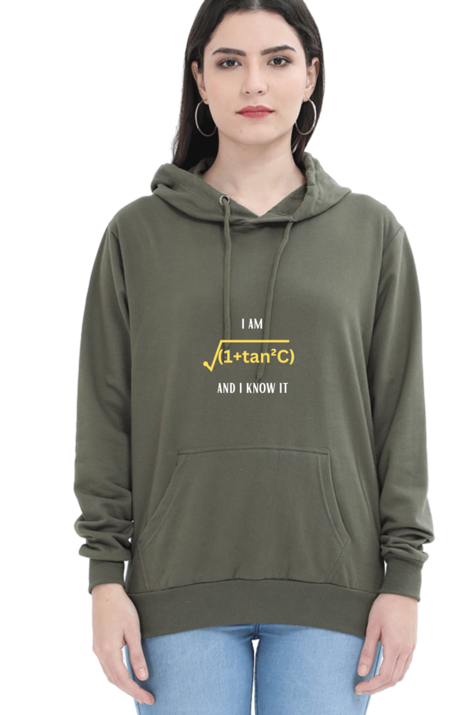 Unisex Hooded SweatShirt Regular Fit - I am sexy and I know it